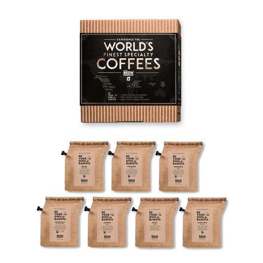 VÄRLDENS FINASTE SPECIALKAFFE PRESENTBOX (7 ST)