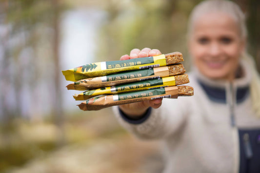 Energibar Havrekaka | Glutenfri med Honung & Kanel