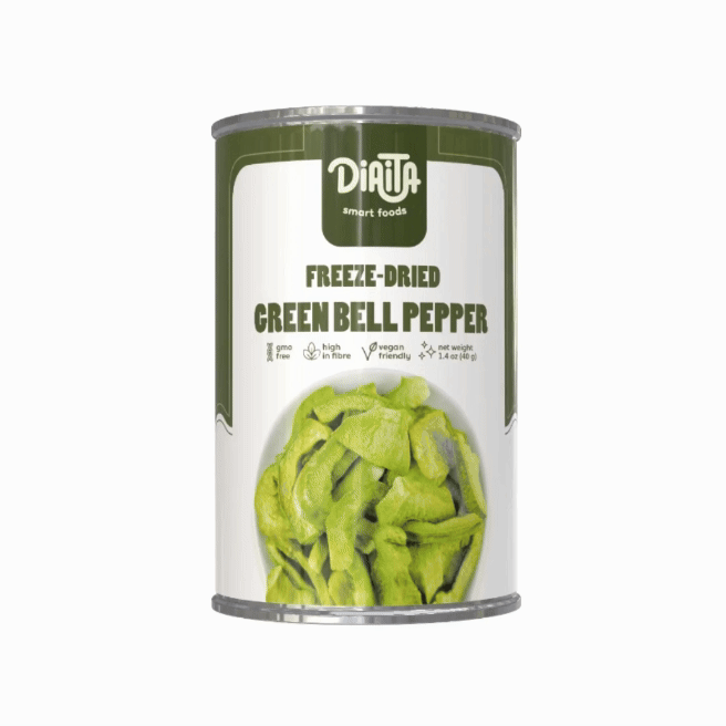 Frystorkad Grön Paprika (40 g)
