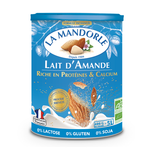 Ekologiskt Mandelmjölkspulver (100% Växtbaserat)