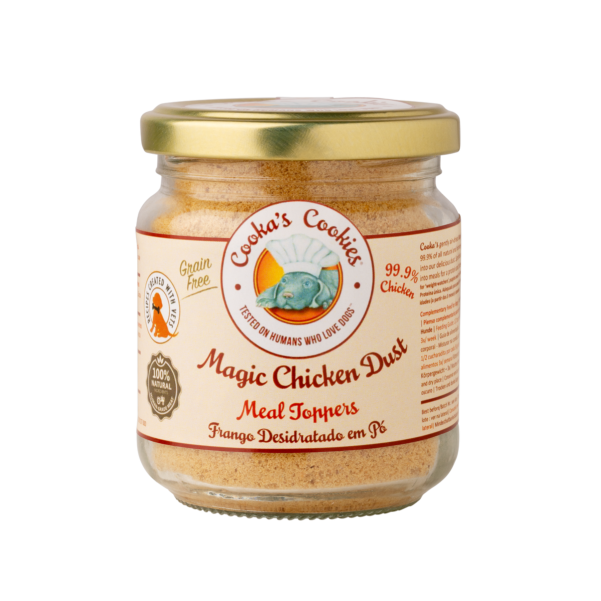 Chicken Dust – Magic Meal Topper för Hund & Katt 110 g