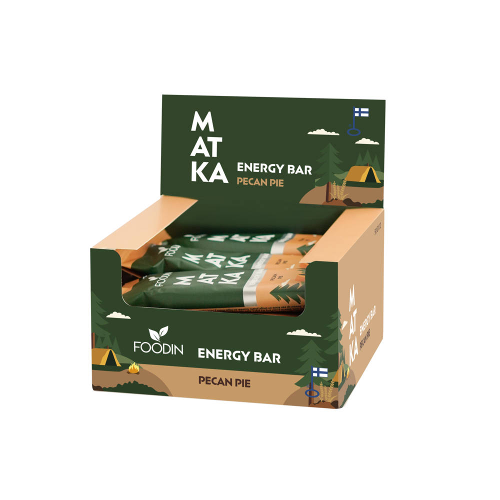 Energibar Pecan Pie | Glutenfri Bar med Pekannötter