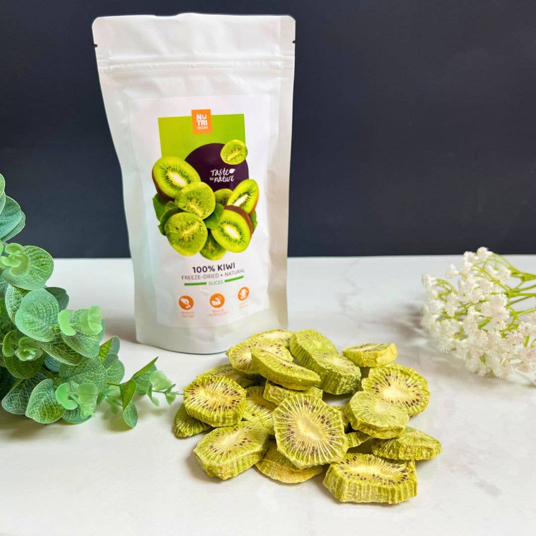 Frystorkad Kiwi | 100% Naturlig & Vegansk