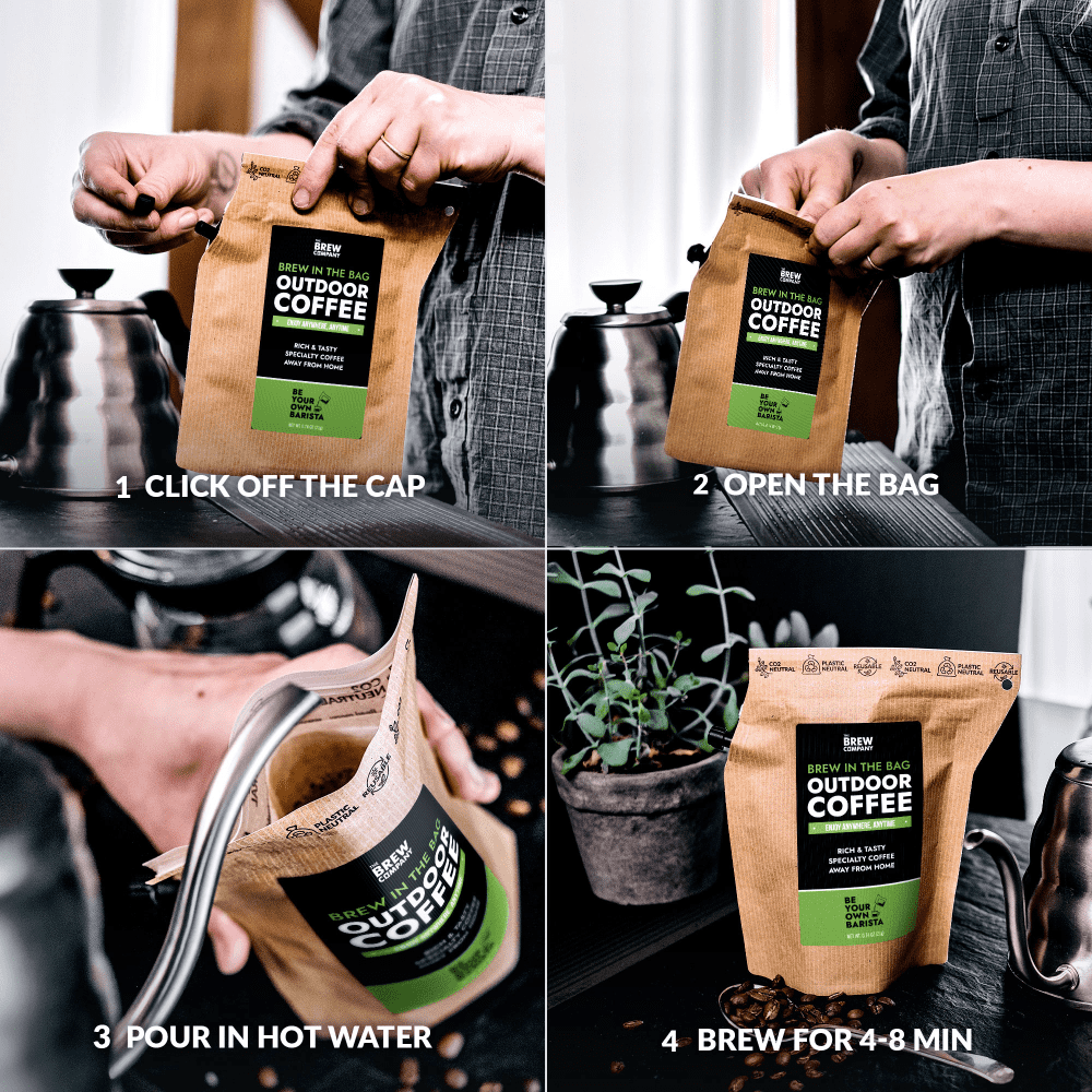 The Outdoor Coffee Kit – 3 st Coffeebrewer