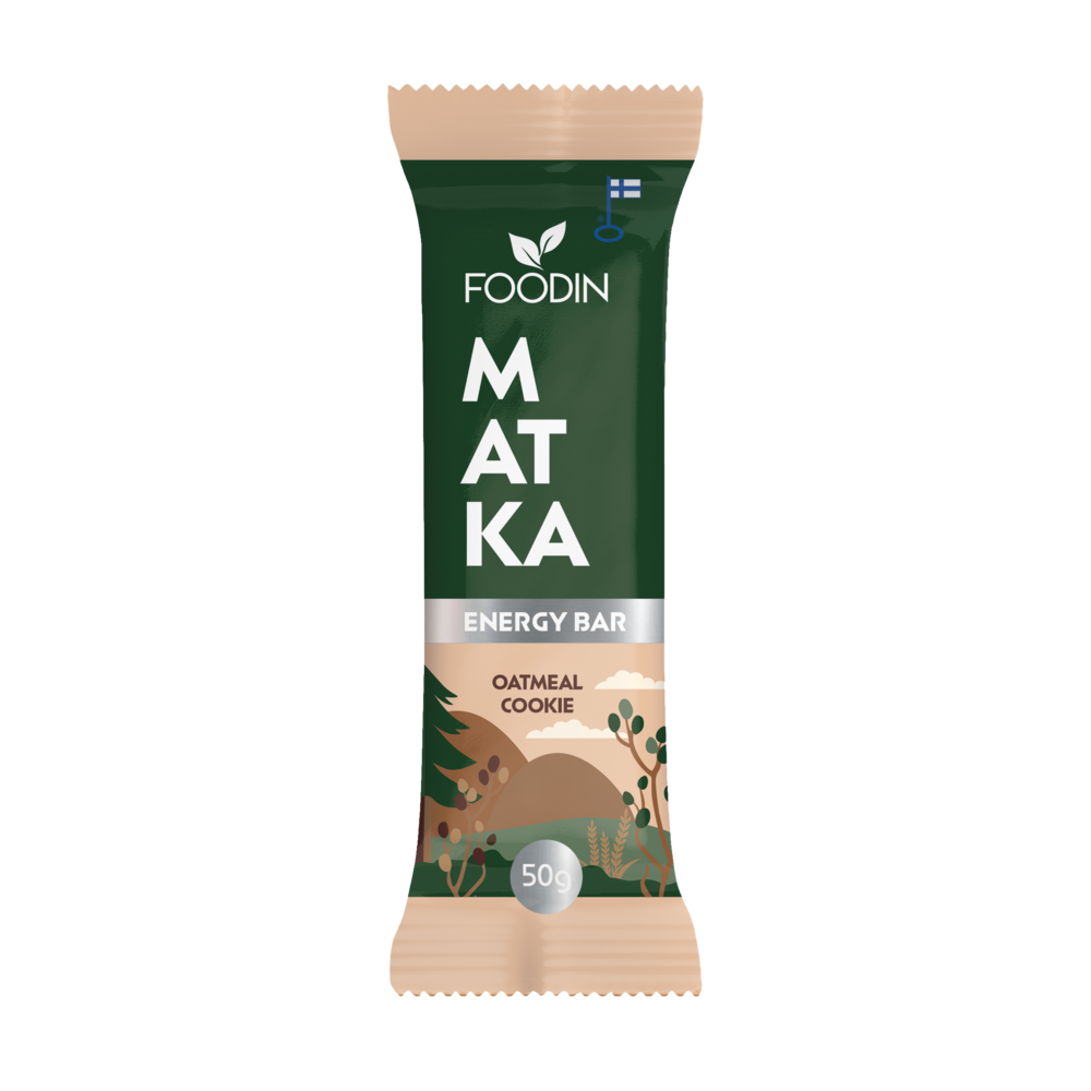 Energibar Havrekaka | Glutenfri med Honung & Kanel