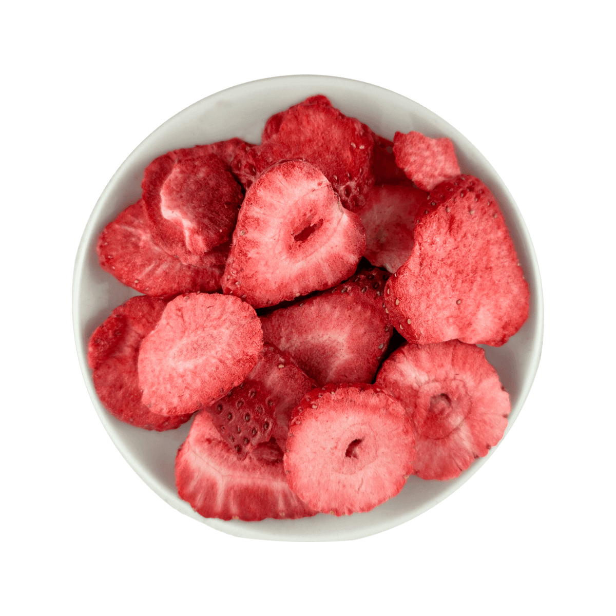 Frystorkade Jordgubbar | 100% Naturliga – Snackspåse 22g