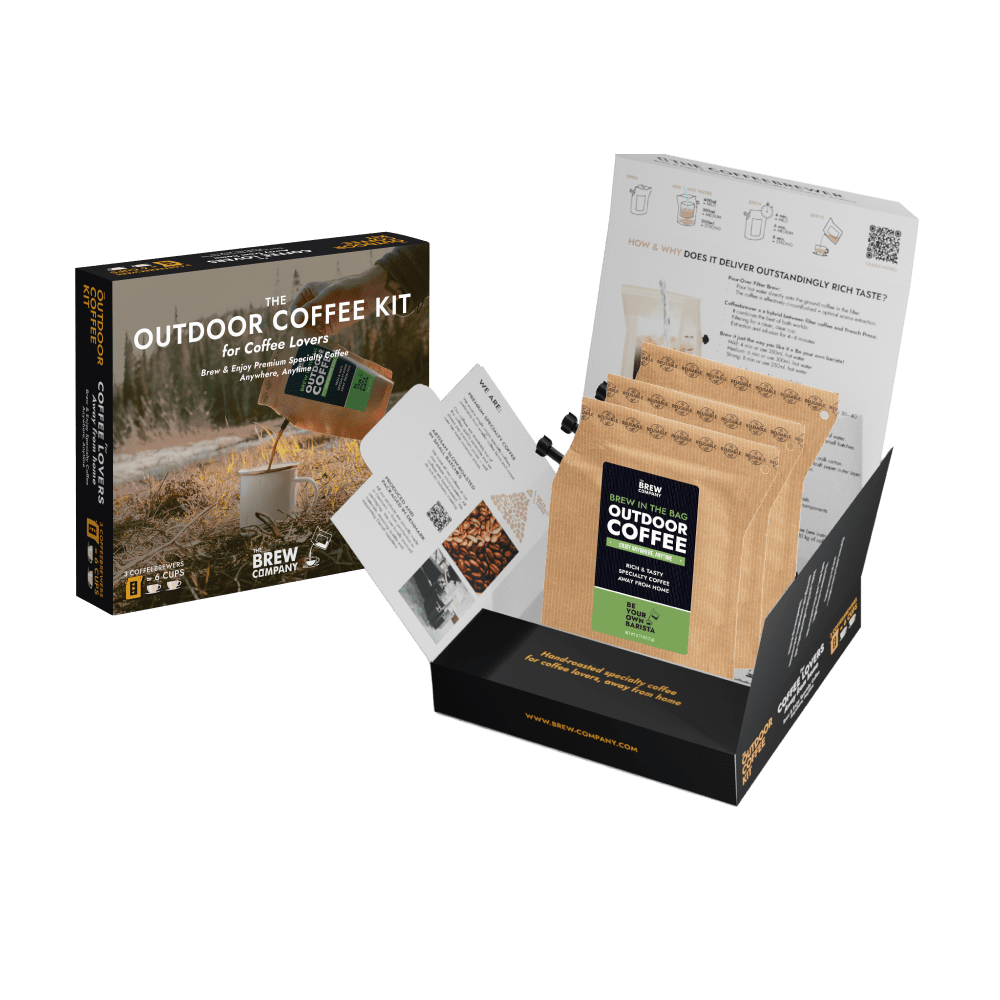 The Outdoor Coffee Kit – 3 st Coffeebrewer
