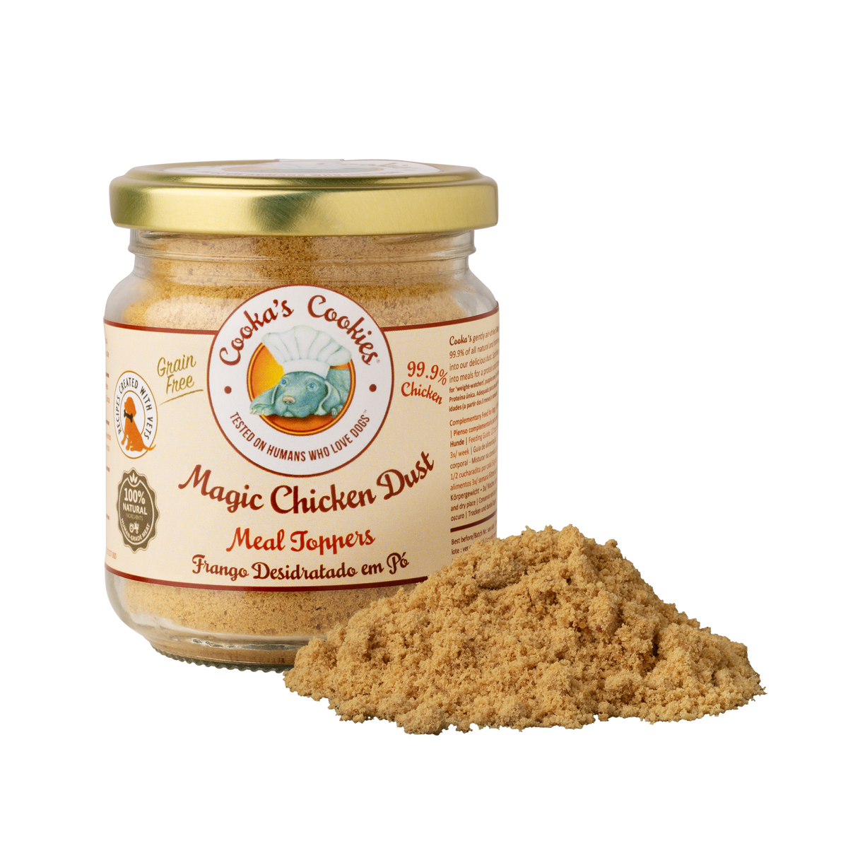 Chicken Dust – Magic Meal Topper för Hund & Katt 110 g