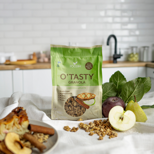 Granola Kanel Äppelpaj | Glutenfri Utan Vitt Socker