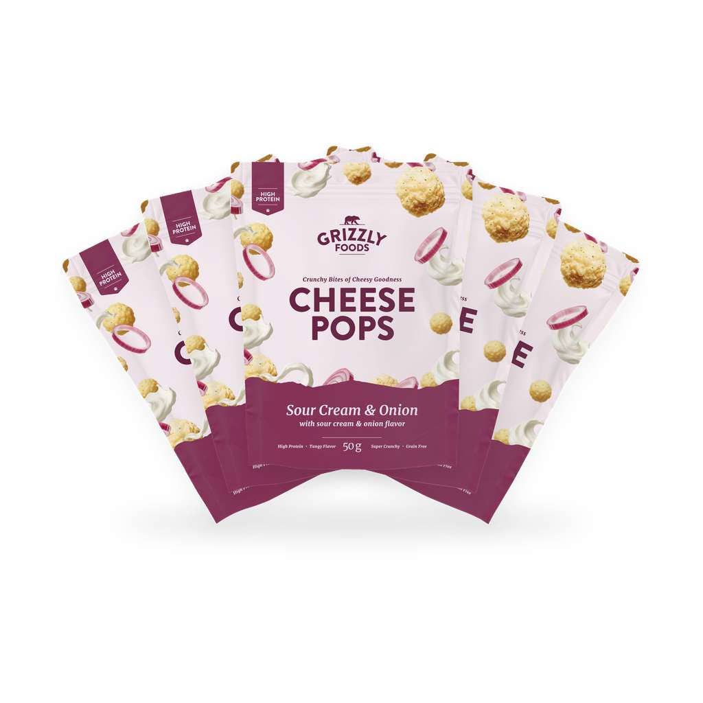 Cheese Pops – Gräddfil & Lök 50 g