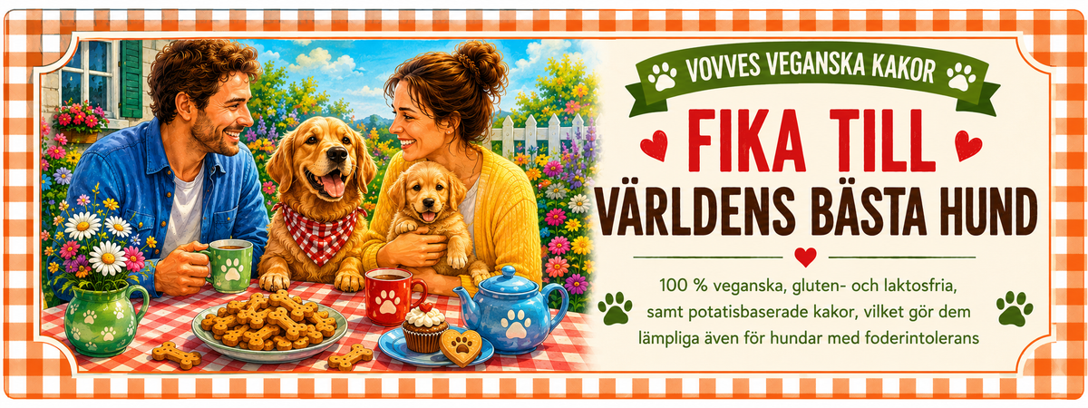Vovves veganska kakor för hund 70 g