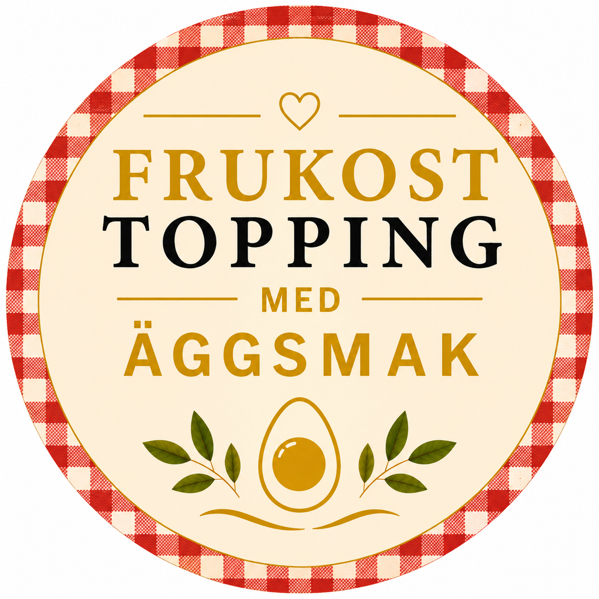 Frukost Topping – Äggsmak 60 g