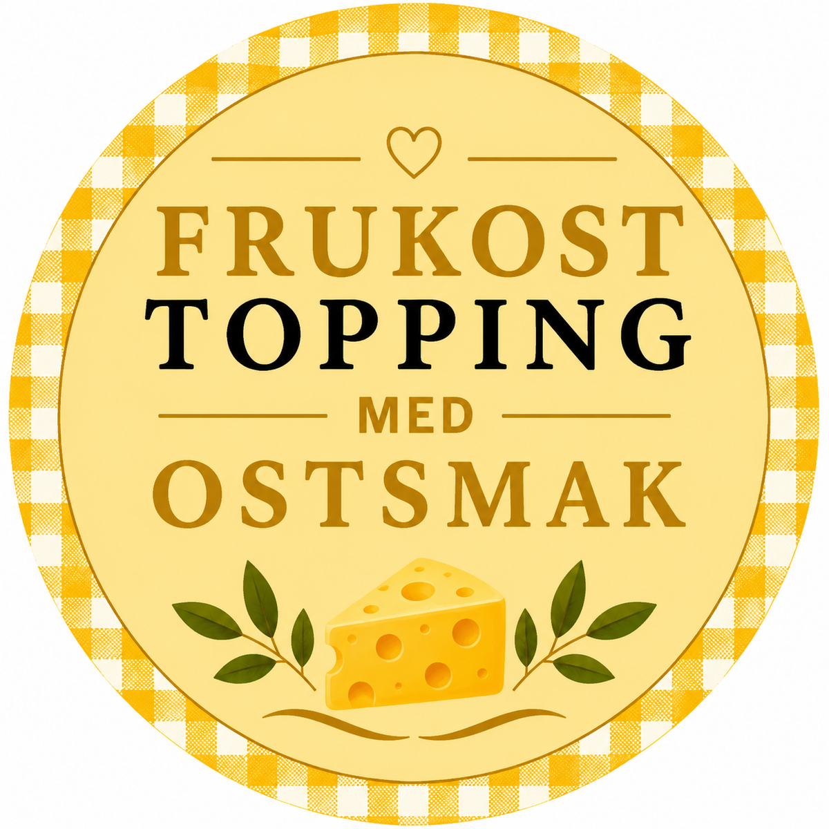 Frukost Topping – Ostsmak 60 g