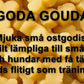 Goda Gouda - Mjuka Ostben för Hundar 100 g