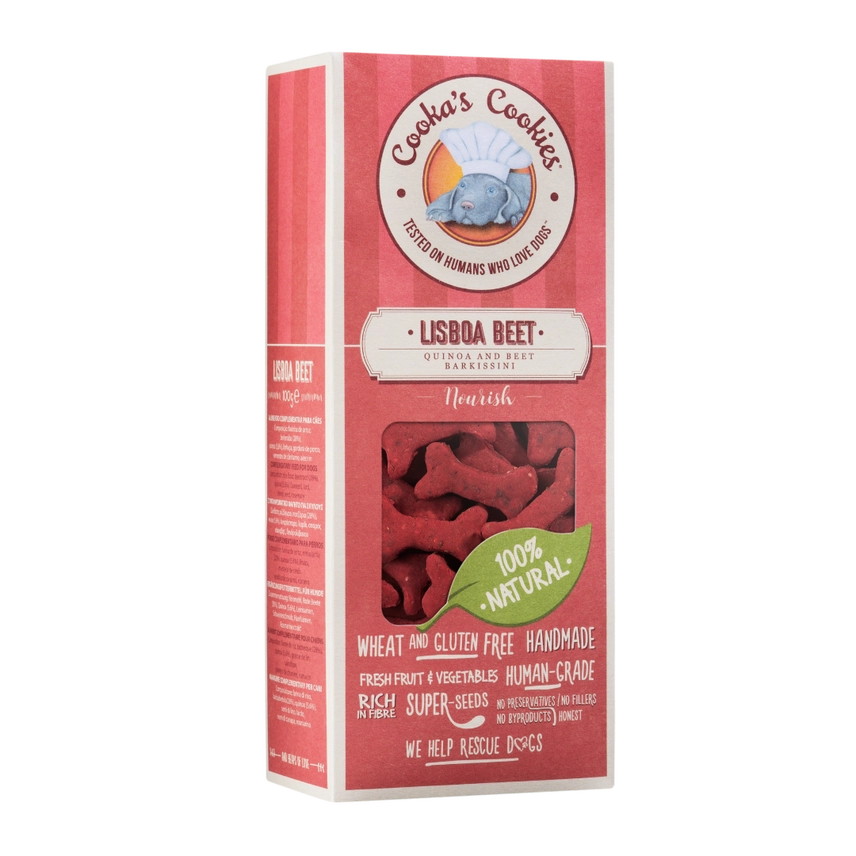 Lisboa Beet - Naturliga Hundgodisar med Superfoods 100 g