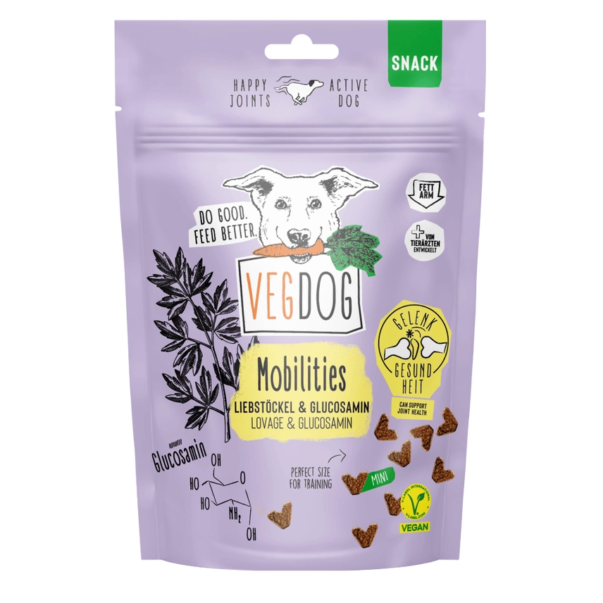 Mobilities Minis – Fettsnålt Hundgodis för Leder 115 g