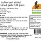 Lufttorkade Vitlöksskivor 100 gram