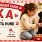 Fika med hjärtformade hundchokladkakor 70 g