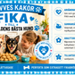 Vovves små benformade kakor-vaniljsmak 70 g