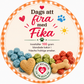 Dags att fira med Fika blandade småkakor åt hund 100 g