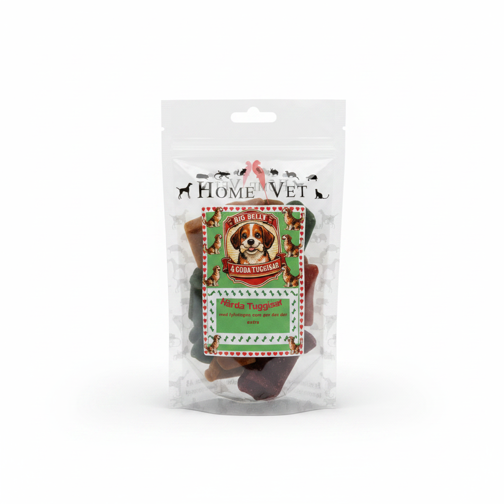 Big Belly – Fyllda Vegetariska Tuggbitar för Hundar 160 g