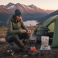 Camping med lufttorkad lök