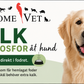Kalk utan fosfor åt hund 200 g