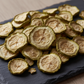 Torkad zucchini närbild